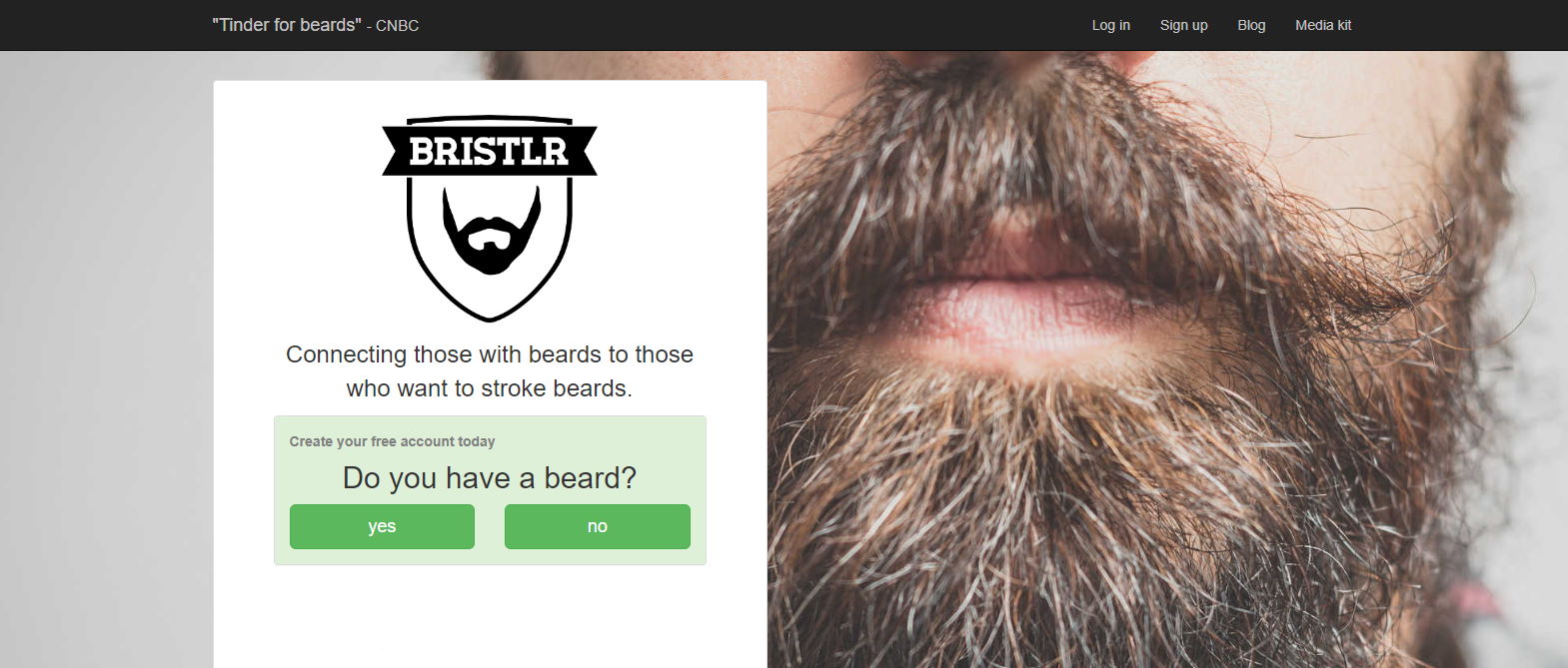 A Dating Site for Bearded People